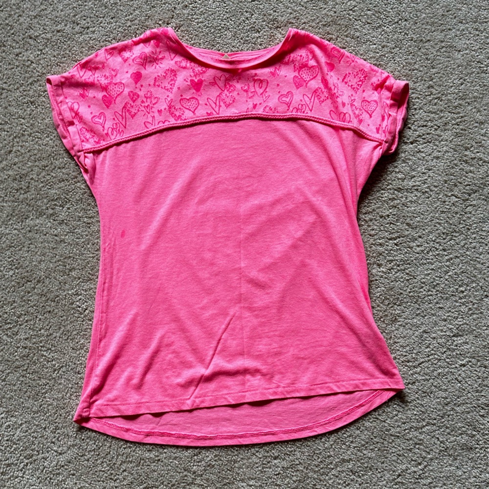 Zara Girls Vibrant Pink Shirt